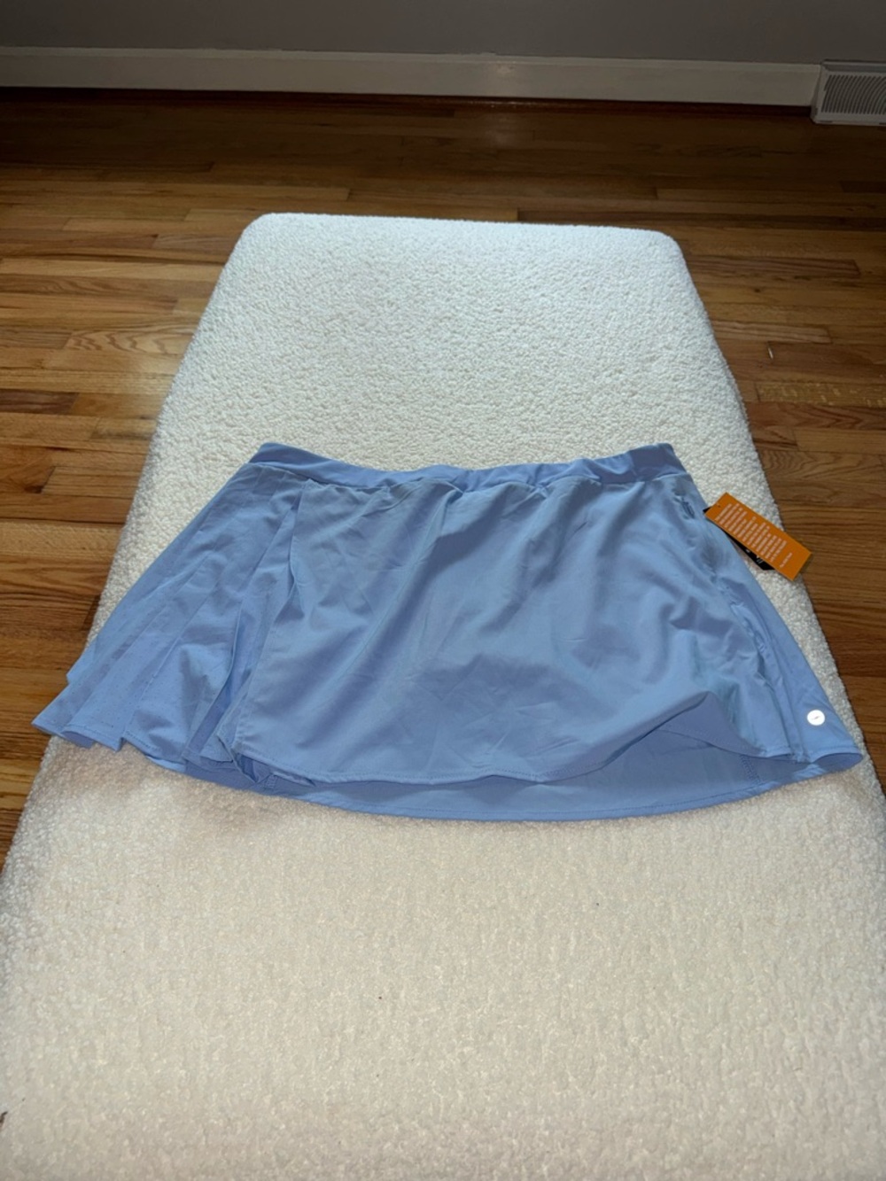Avia Light Blue Performance Skirt with Shorts